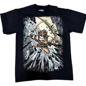 Prince of Persia Sands of Time Artwork T-Shirt Black Mad Engine - Men's Medium
